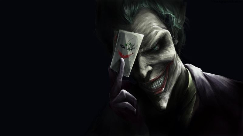 Ảnh Joker do Heath Ledger thủ vai trong The Dark Knight