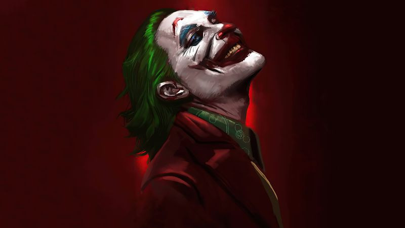 Ảnh Joker trên màn hình thiết bị thông minh