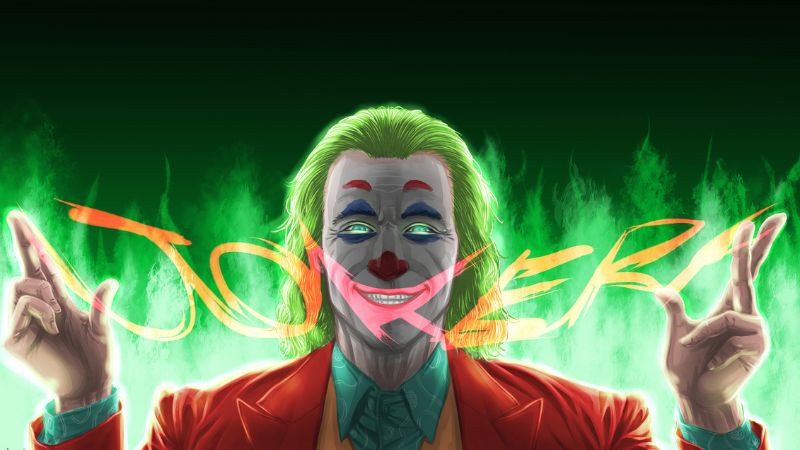 Ảnh Joker và Batman đối đầu trong một cảnh phim