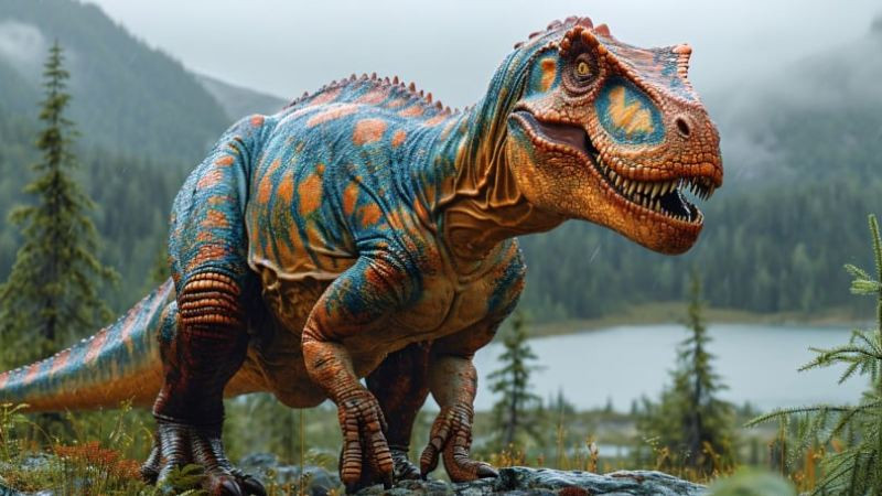 Ảnh khủng long Allosaurus, kẻ săn mồi nhanh nhẹn