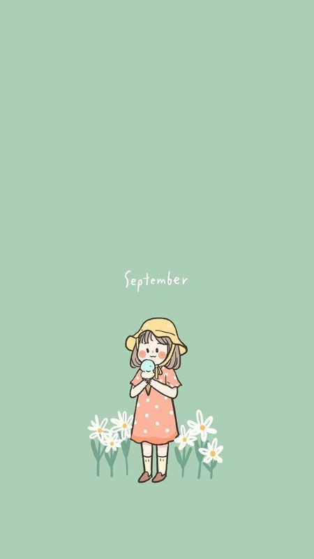 Ảnh màn hình điện thoại màu cam pastel với họa tiết đơn giản