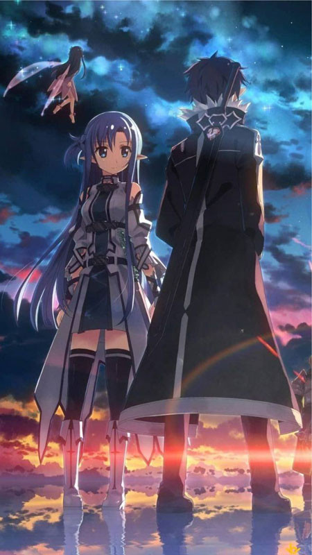 Ảnh màn hình khóa anime nhân vật nổi tiếng