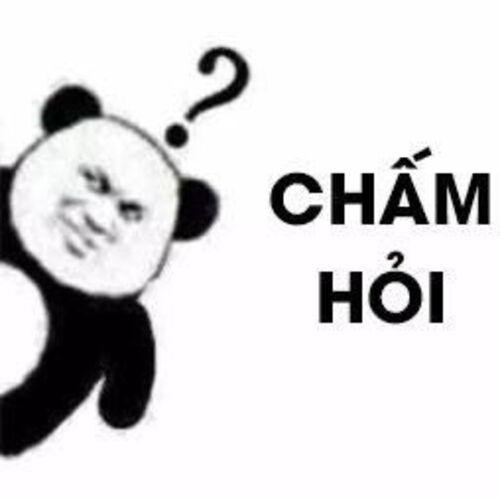 Ánh mắt vô hồn của gấu trúc được sử dụng trong meme biểu cảm chán nản.