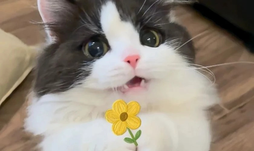 Ảnh meme em bé cười tươi khoe má lúm