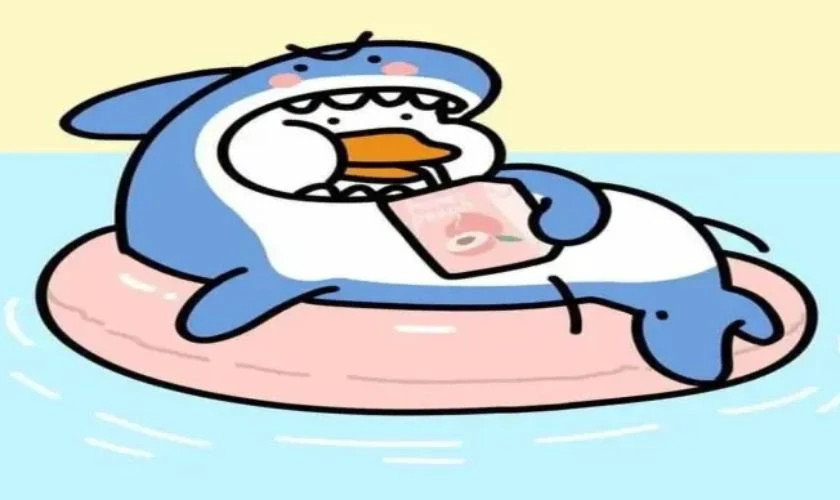 Ảnh meme khuôn mặt hài hước với kính làm avatar