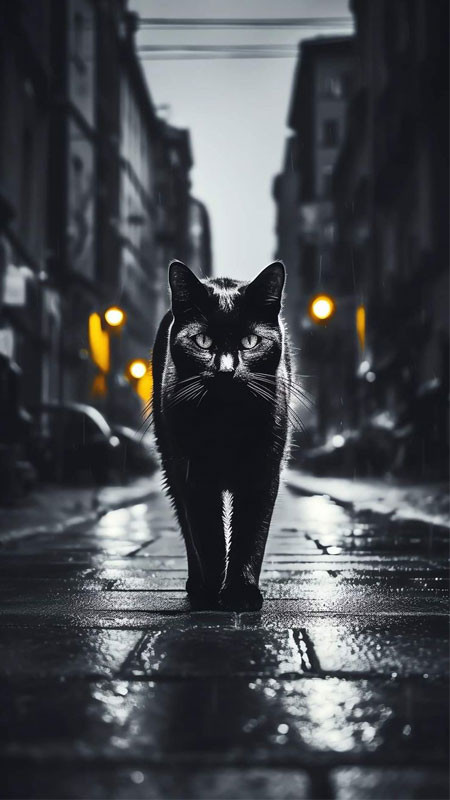 Ảnh mèo ngầu 3D tái hiện chi tiết móng vuốt sắc bén