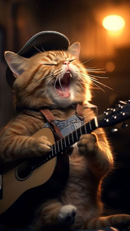 Ảnh mèo ngầu hóa trang thành một loài vật khác, đầy sáng tạo