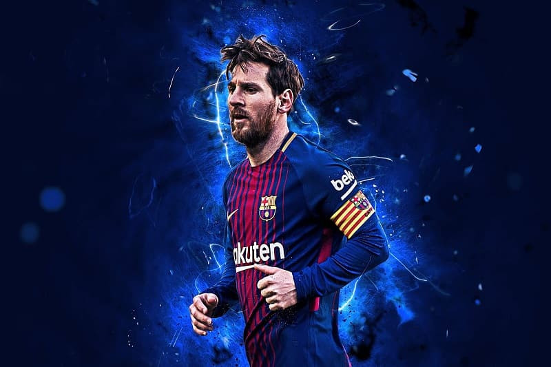 Ảnh Messi 4K cho thấy sự phối hợp ăn ý với đồng đội
