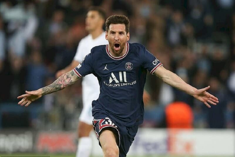 Ảnh Messi 4K trong màu áo Paris Saint-Germain