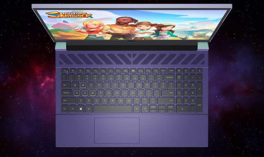 Ảnh minh họa bàn phím Dell Gaming G-series với đèn LED