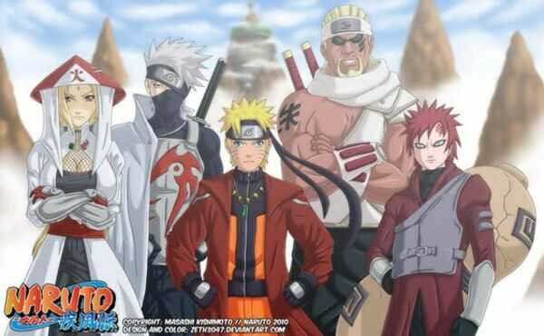 Ảnh Naruto với nụ cười và tinh thần lạc quan