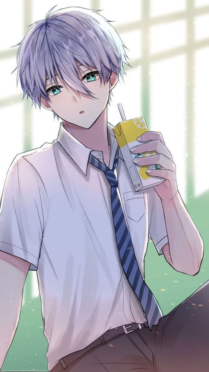 Ảnh nền anime nam ngầu trong trang phục chiến đấu