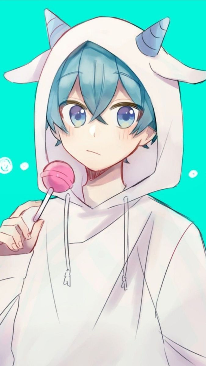 Ảnh nền anime nam ngầu với hiệu ứng ánh sáng