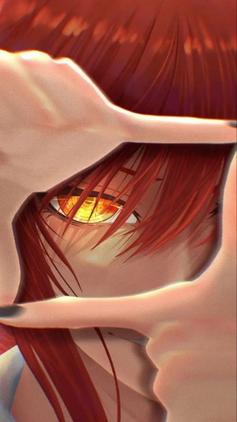 Ảnh nền anime ngầu tông màu xanh