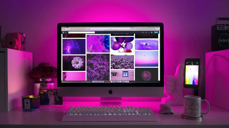 Ảnh nền đẹp 4K cấu trúc 3D công nghệ