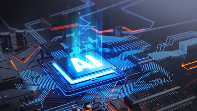 Ảnh nền đẹp 4K robot và AI