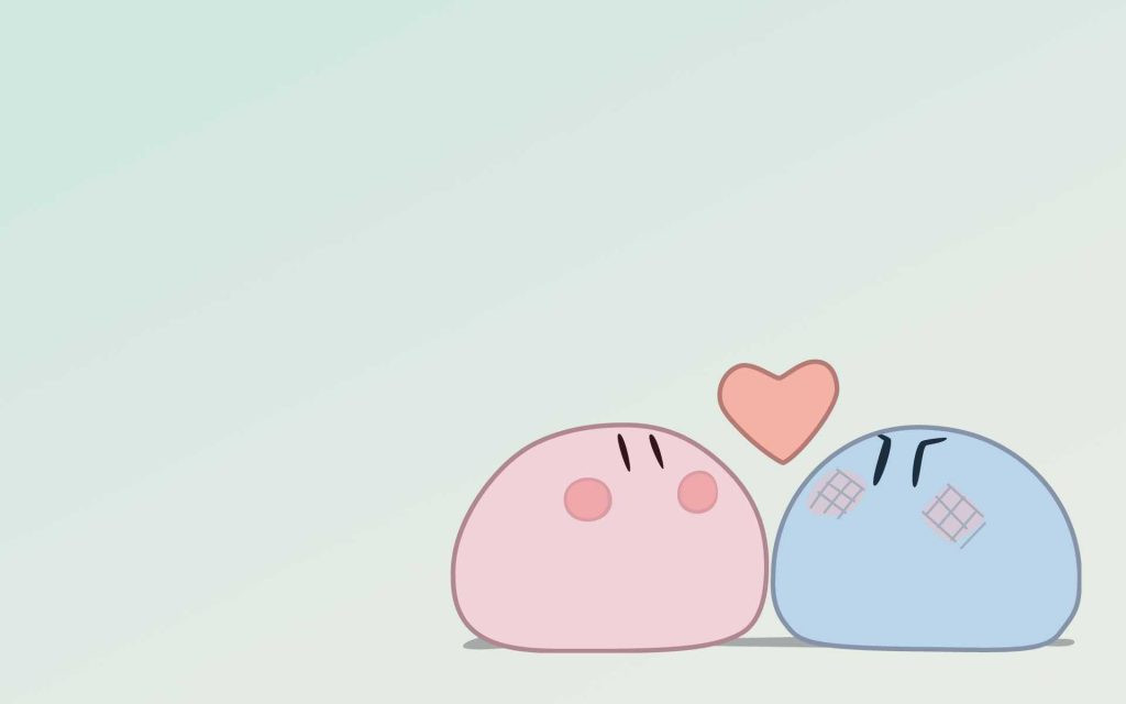 Ảnh nền PowerPoint dễ thương chủ đề tình yêu với các biểu tượng trái tim