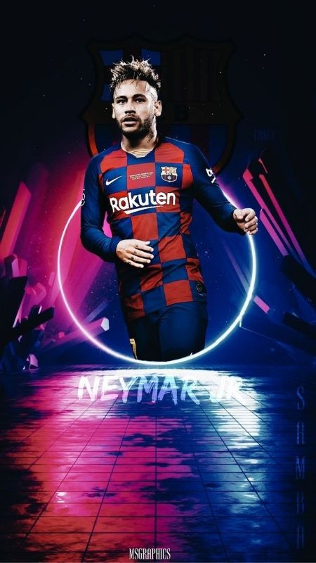 Ảnh Neymar chụp cận mặt với chất lượng 4K