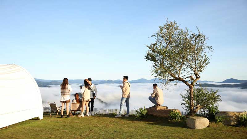 Ảnh nhóm phượt ghi lại khoảnh khắc đáng nhớ