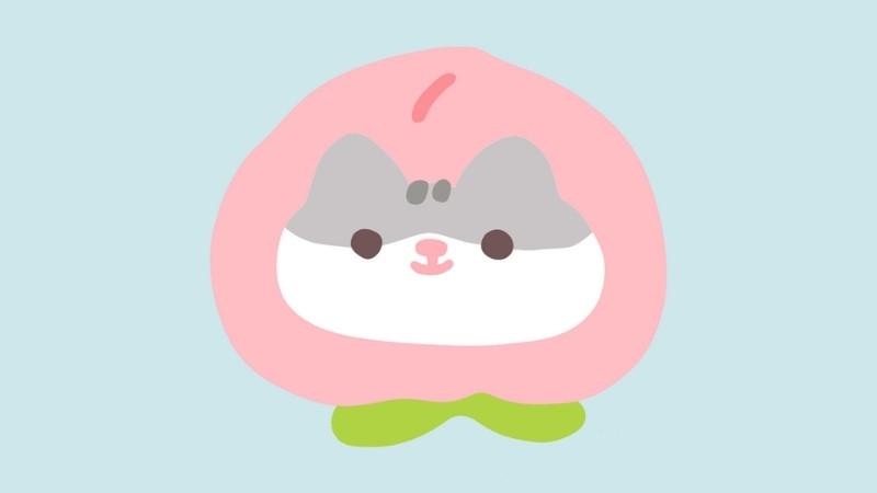 Ảnh nữ cute ôm chú mèo con