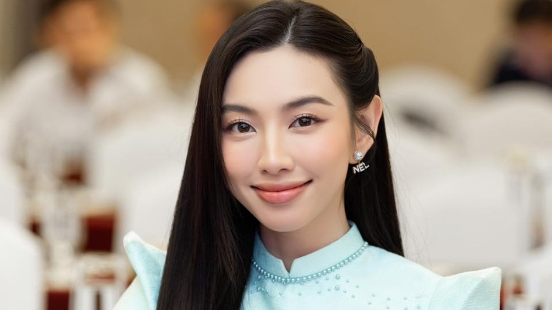 Ảnh nữ Hoa hậu Thùy Tiên tại một sự kiện