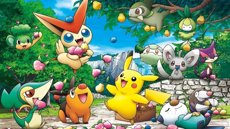 Ảnh Pokemon chiến đấu thể hiện trí tuệ chiến thuật