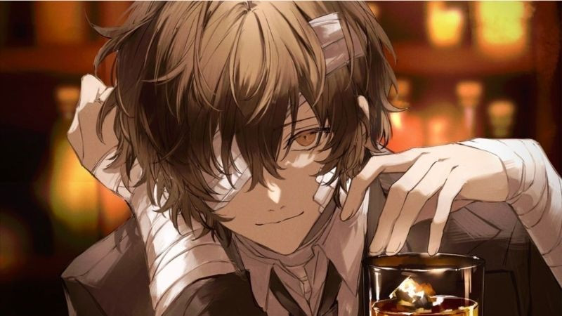 Ảnh profile anime nam lạnh lùng, mái tóc đen