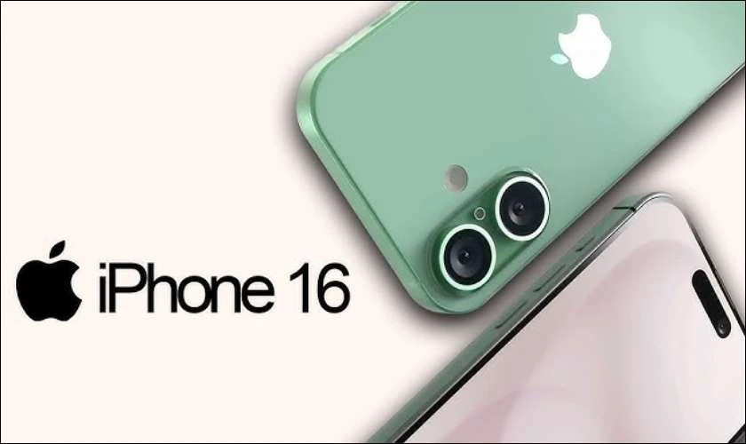 Ảnh rò rỉ iPhone 16 phiên bản màu Xanh lá tươi mới