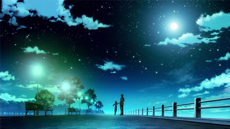 ảnh sad 3D bóng người cô đơn