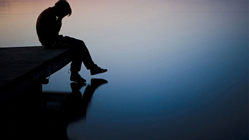 ảnh sad 3D với hiệu ứng ánh sáng trầm