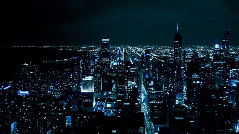 ảnh sad con đường với vệt sáng đèn