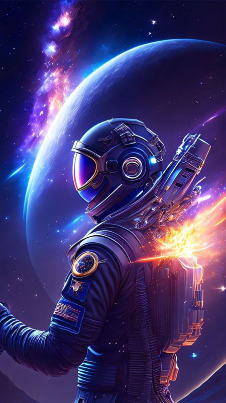 ảnh sad hành tinh cô độc giữa không gian