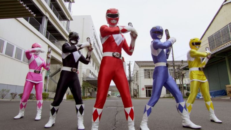 Ảnh siêu nhân Gao các robot kết hợp chiến đấu