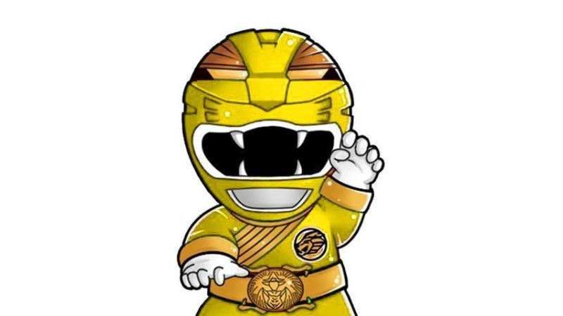 Ảnh siêu nhân Gao Vàng trên không trung