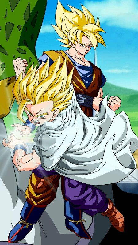 Ảnh Songoku Ultra Instinct trong tư thế ra đòn với hiệu ứng bạc