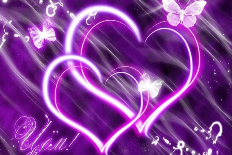 Ảnh trái tim 3D màu xanh