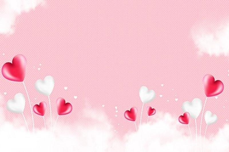 Ảnh trái tim lãng mạn bầu trời