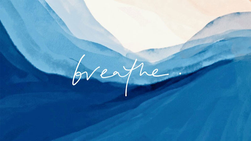 Ảnh xanh lam tạo cảm giác thư giãn và bình yên