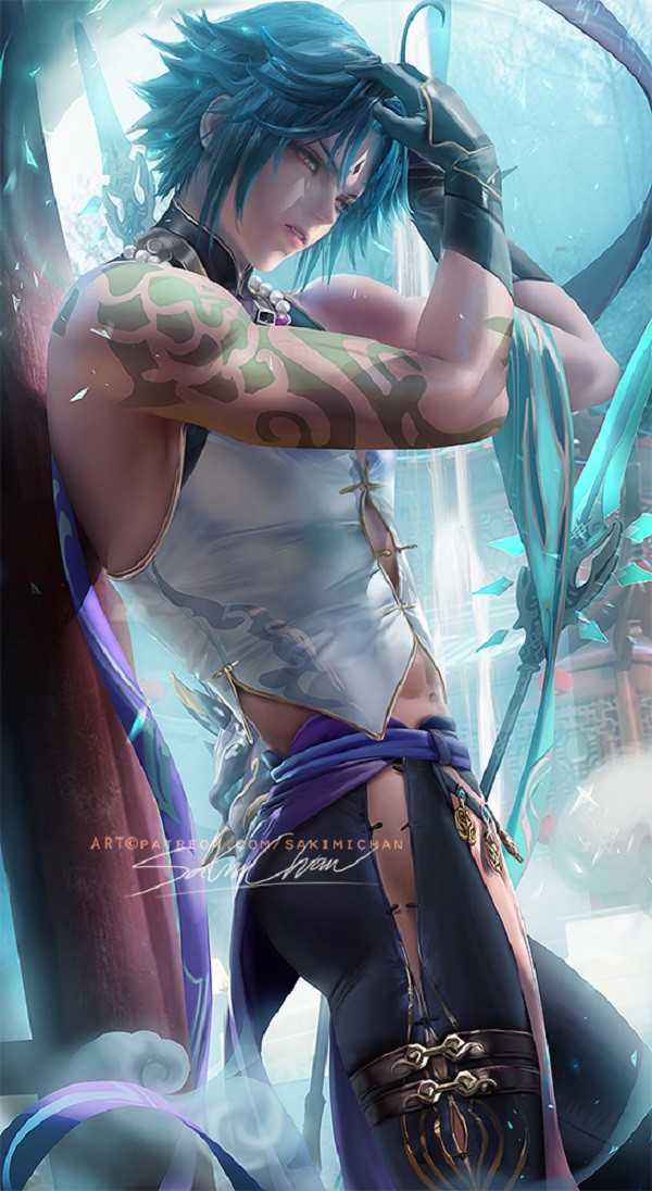 Ảnh Xiao bước ra từ bóng tối