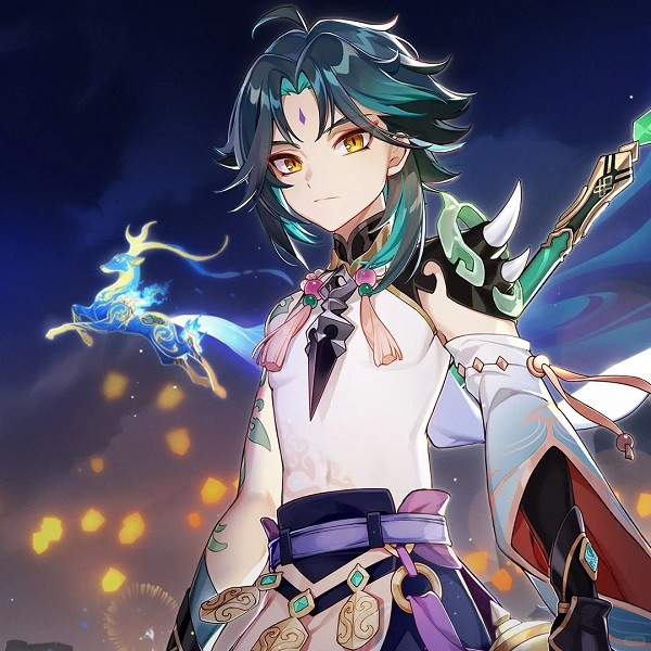 Ảnh Xiao với gương mặt lạnh lùng và thần thái cuốn hút