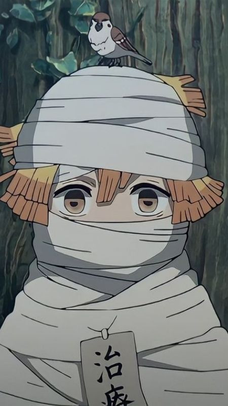 Ảnh Zenitsu với biểu cảm hài hước, độc đáo