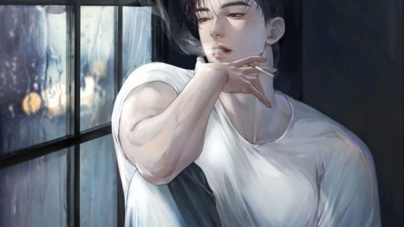 Anime nam 6 múi, biểu cảm quyết đoán