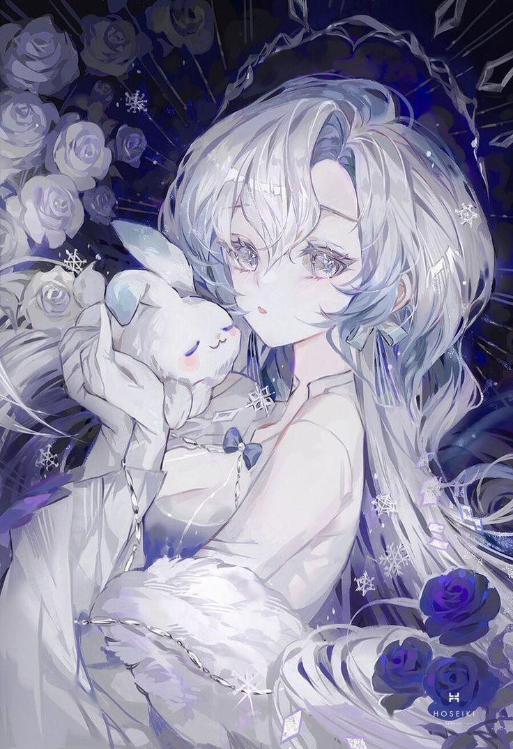 Anime nữ trong bộ trang phục lung linh đầy phong cách