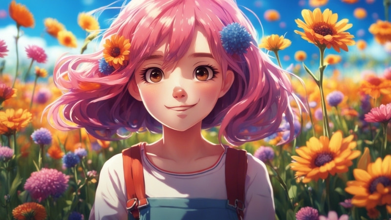 Avatar AI dễ thương với phong cách trẻ thơ