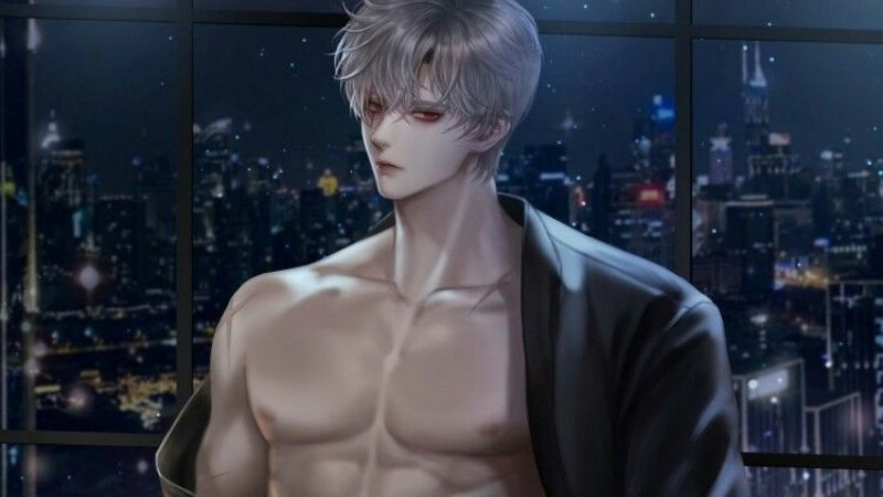 Avatar anime nam 6 múi, mồ hôi nhễ nhại