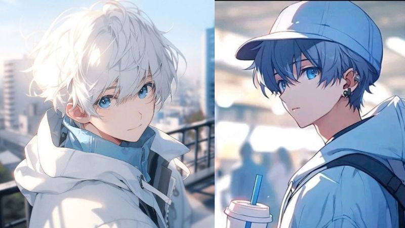 Avatar cô gái tomboy với mái tóc ngắn và phong thái ngầu trong anime, hình ảnh avatar đẹp cho con gái