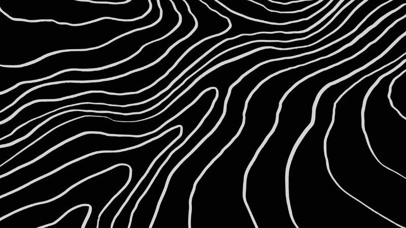 Background đen với các hình khối hình học