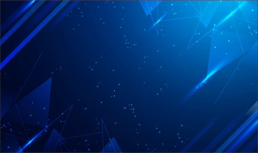 Background màu xanh dương đơn giản cho slide