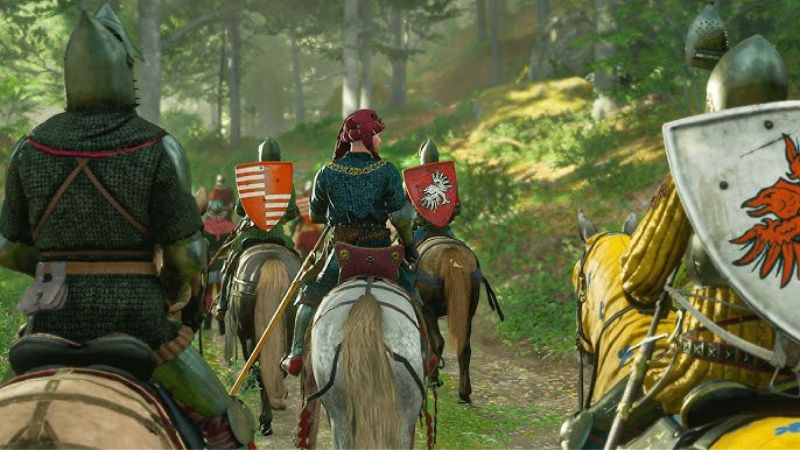 Bắn cung từ xa trong khi ẩn mình, thể hiện lối chơi lén lút