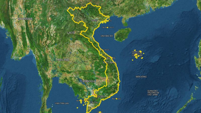 Bản đồ cổ cho thấy sự thay đổi địa lý qua thời gian